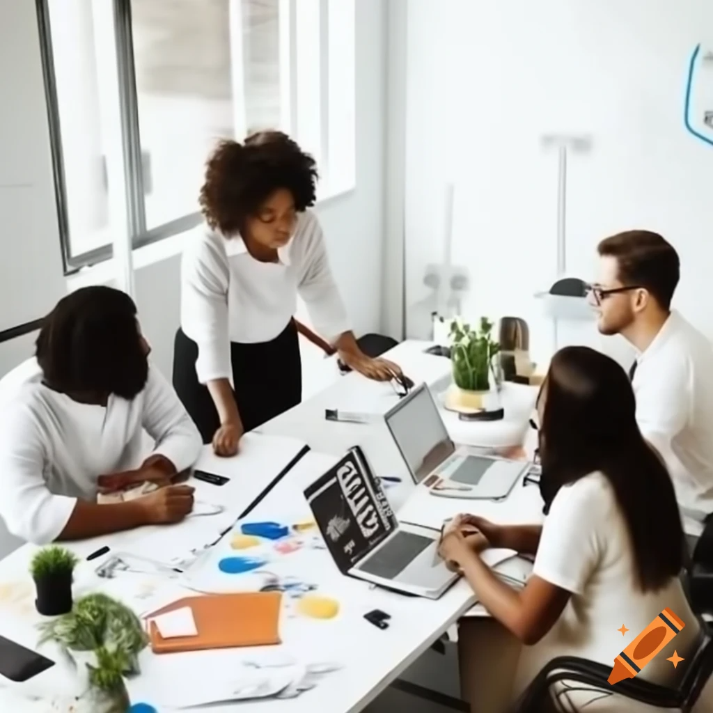 About Us 23 craiyon 155320 Create an image of a professional accountant or a small team working with clients in