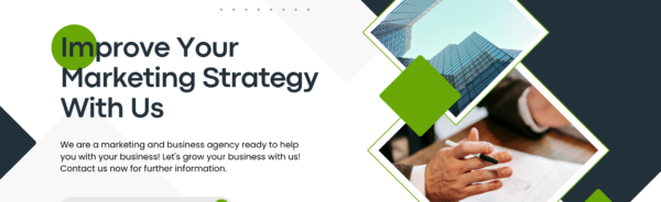 Green Modern Business Marketing Blog Banner