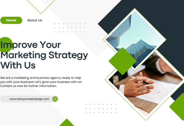 Green Modern Business Marketing Blog Banner