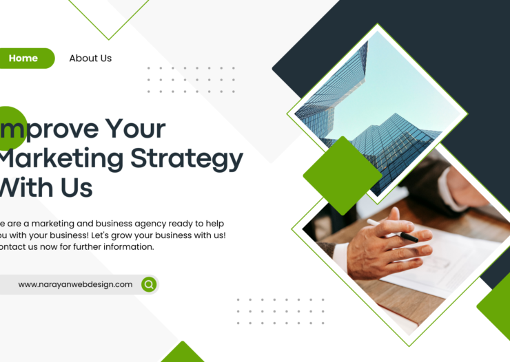 Green Modern Business Marketing Blog Banner