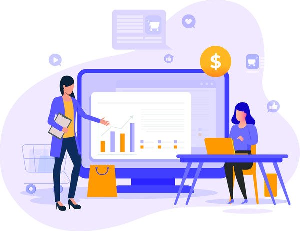 Custom E-commerce Website Development 3 shopping data analysis HW724VTQ8D w600