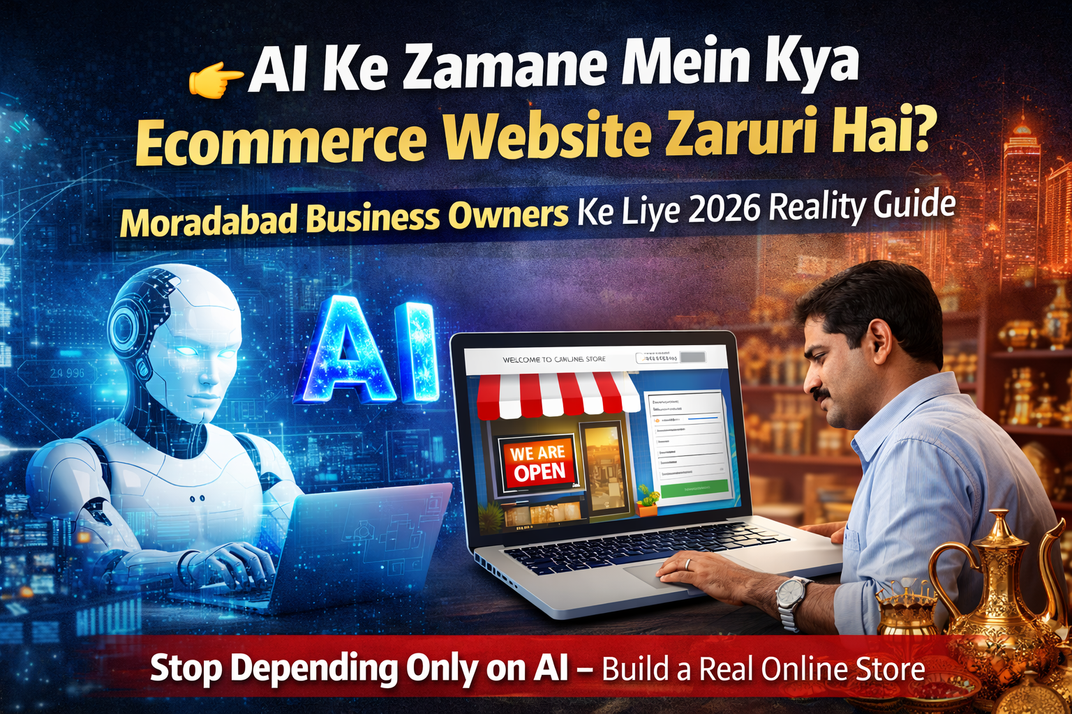 AI Ready Ecommerce Website in Moradabad
