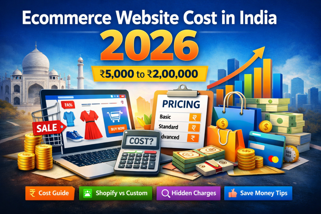 Ecommerce Website Development in India