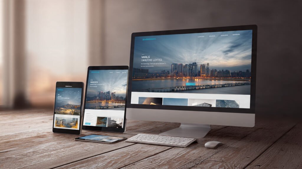 Mobile responsive website design